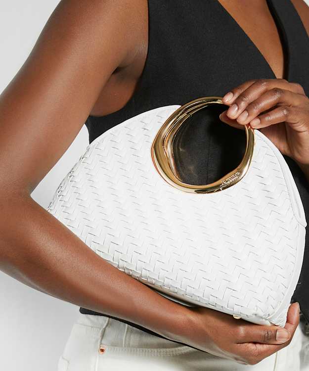 Dawnings White - Woven Grab Bag
