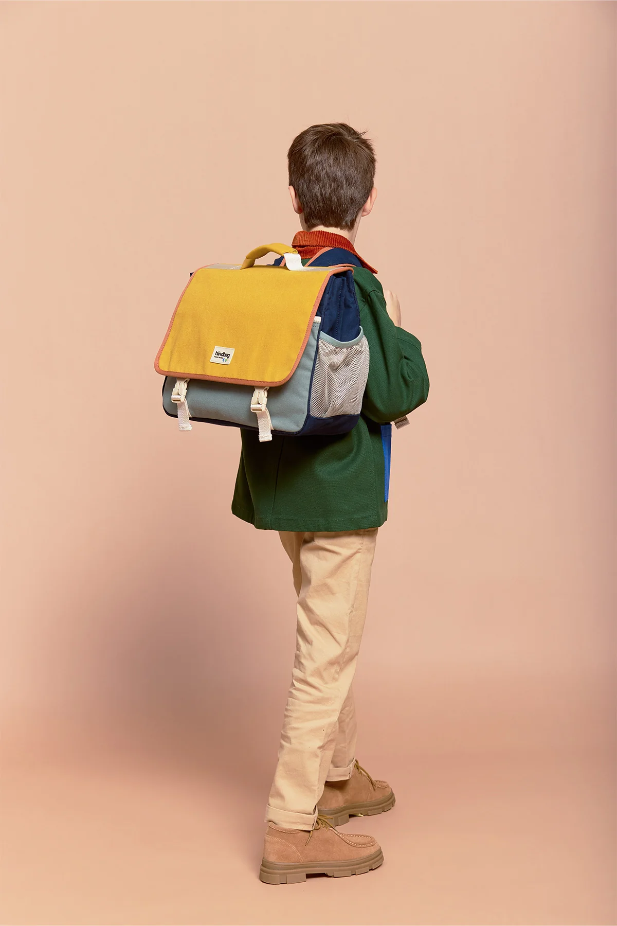 Cartable Léo Tricolore Safran