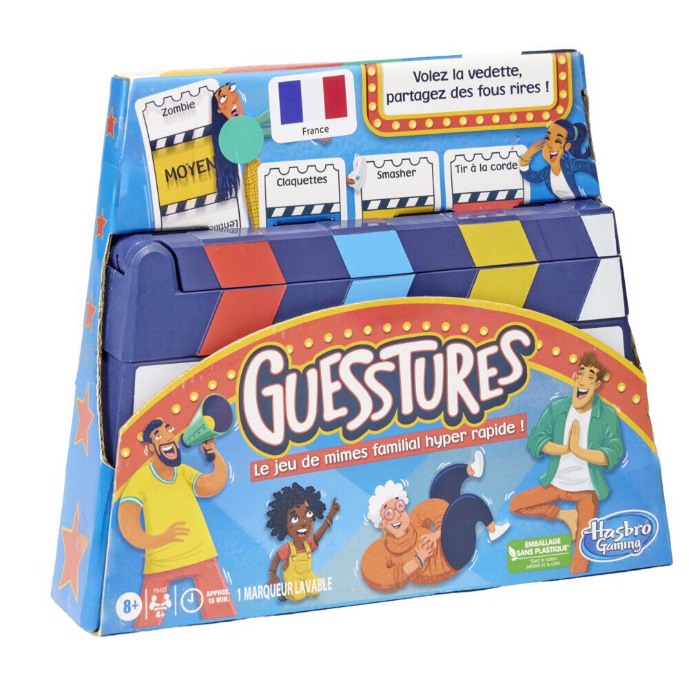 Jeu de mimes familial Guesstures Hasbro