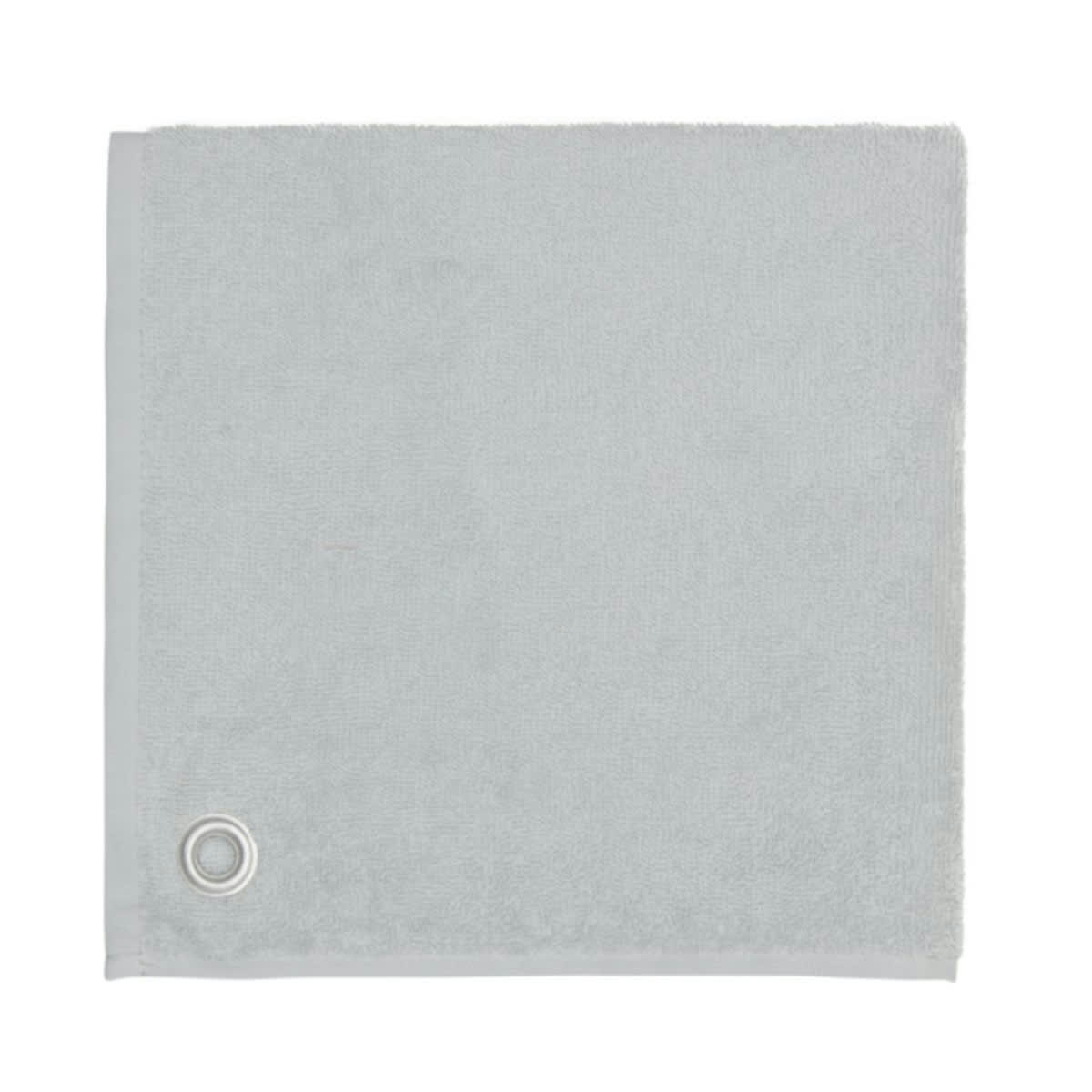 AMAIA - Lot de 3 torchons carrés avec œillet  glacier 50x50 cm