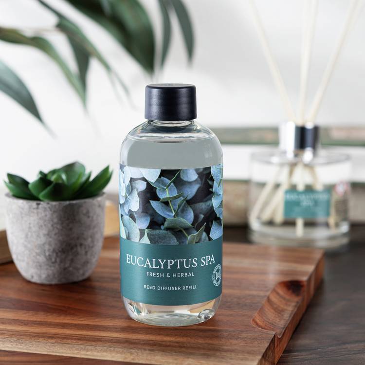 Wax Lyrical 200ml Reed Diffuser Refill - Eucalyptus Spa