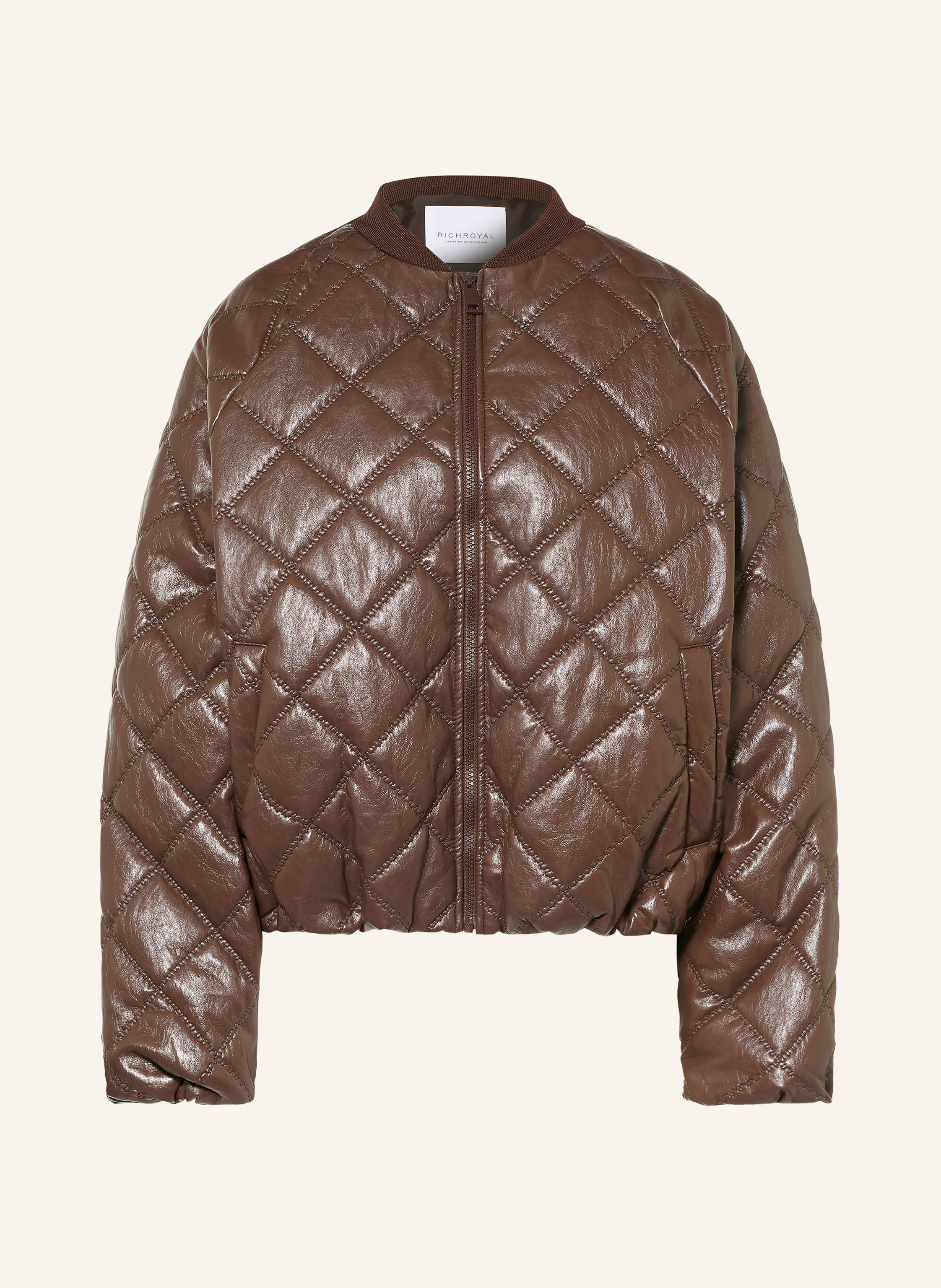 Rich & Royal Blouson in Lederoptik