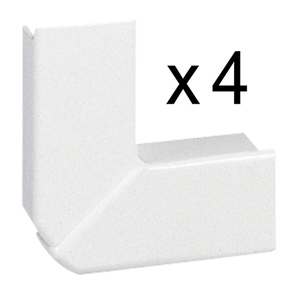 Kit tour de porte pour moulure 20 x 12,5 mm Legrand