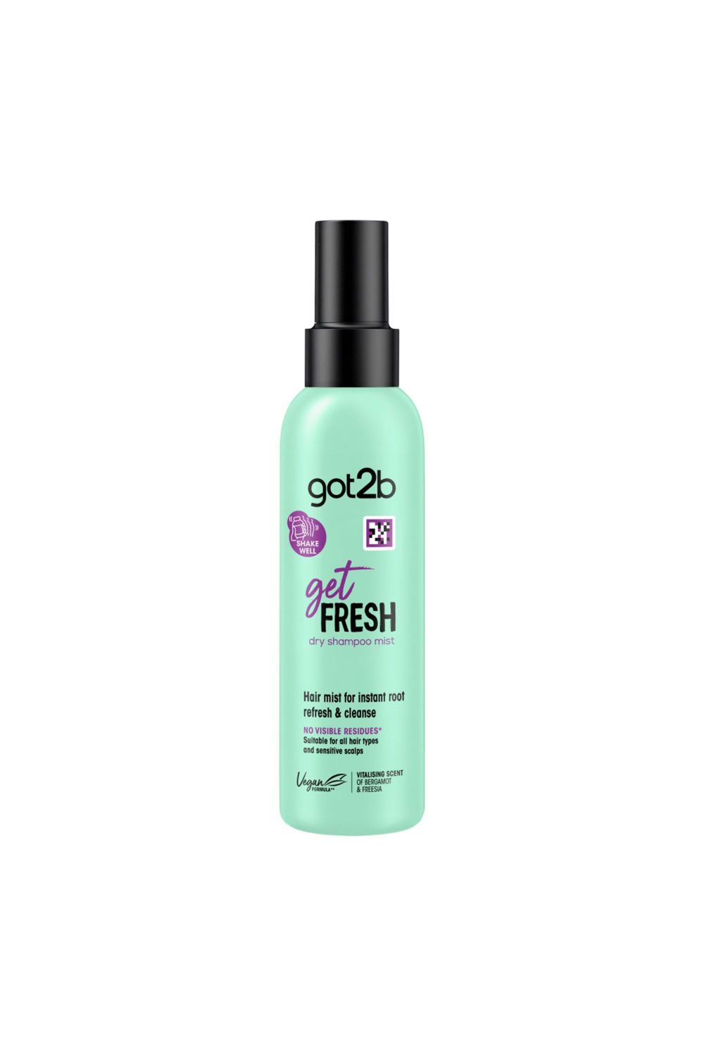 got2b Dry Shampoo get Fresh 'Mist' 150ml Instant Freshness, 3 Pack