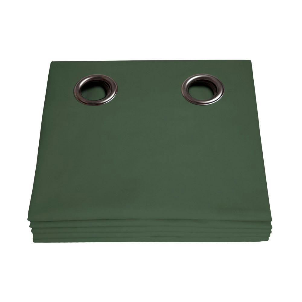 - Rideau occultant total vert 135 x 260