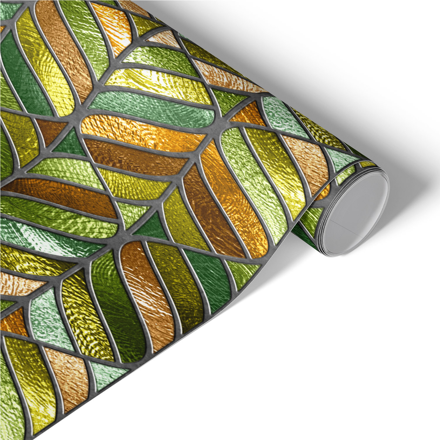 Okleina na meble Zielone liście 50x100 Folia samoprzylepna Kuchnia