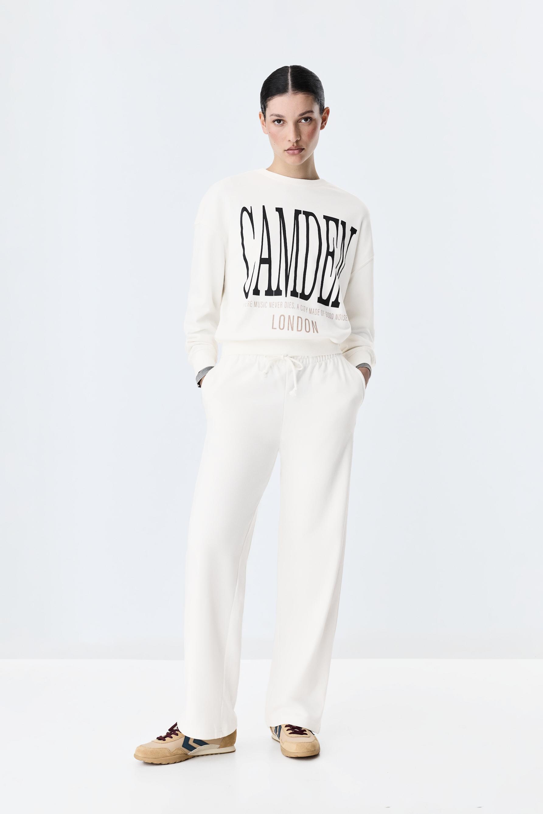 Sudadera estampada