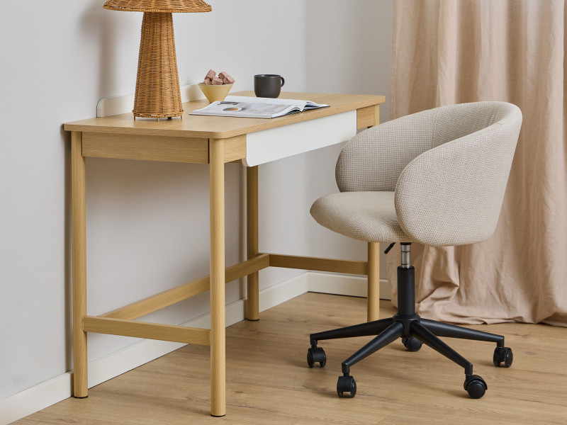 Biurko Alva desk 110x50 cm z szufladą