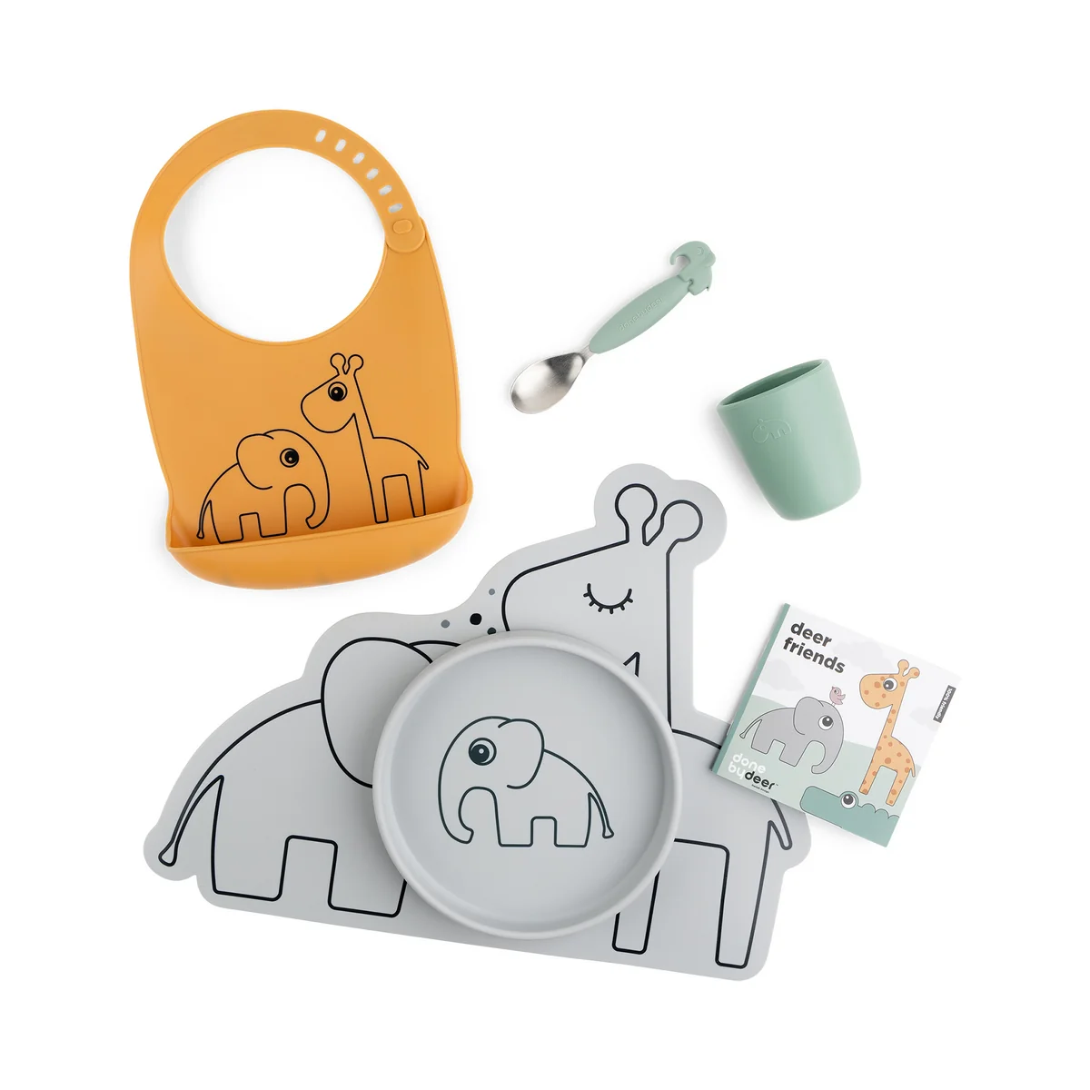 Done by Deer - Geschenkbox Dinnerset, mehrfarbig