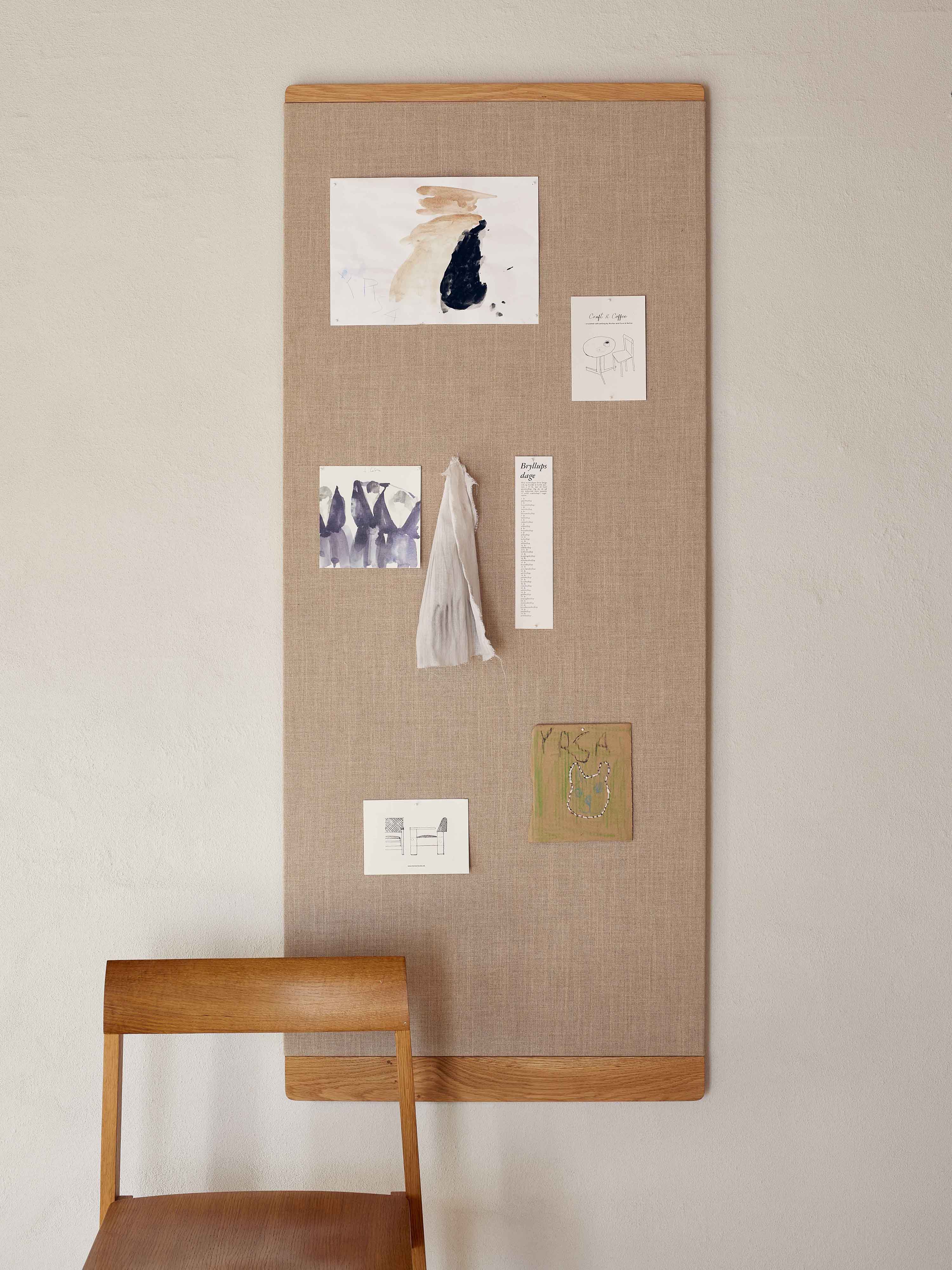 Holz-Pinnwand Rim