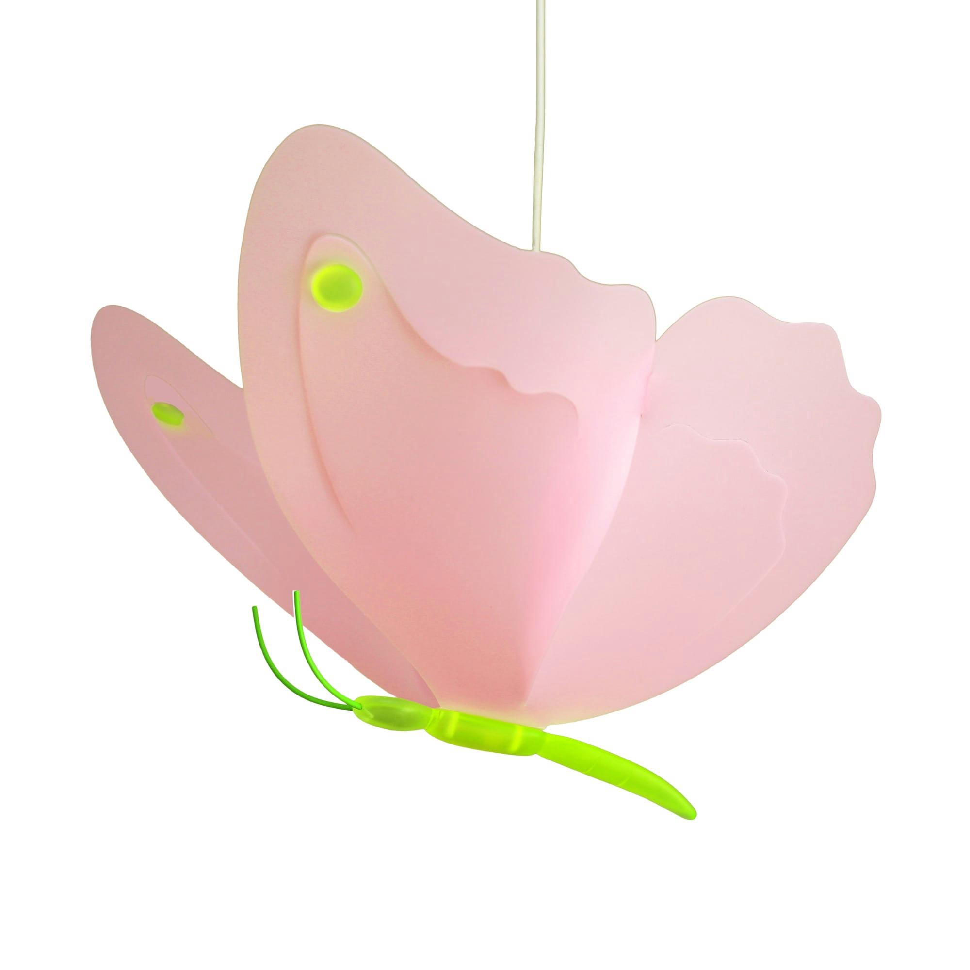 - Suspension enfants Papillon Rose 45cm