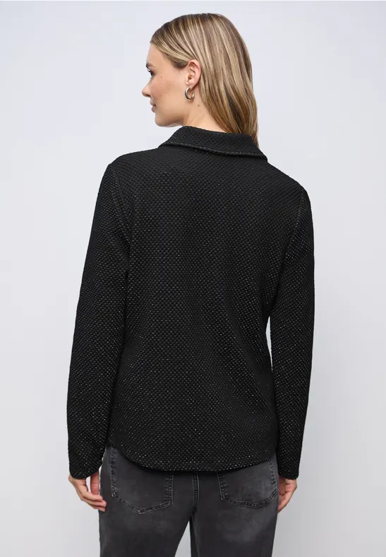 Glitzernder Jacquard Blazer