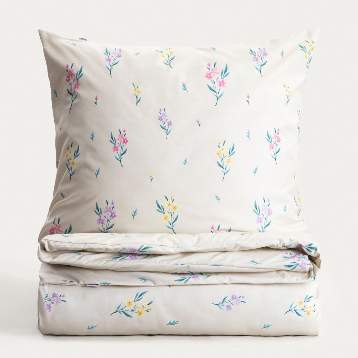 Pościel FLORAL DREAM z mikrofibry w kwiaty 160x200   2*70x80 cm