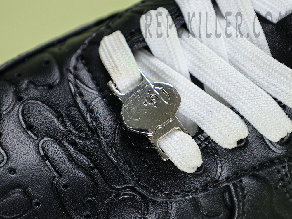 A BATHING APE BapeSta M1 Black Low Sneakers