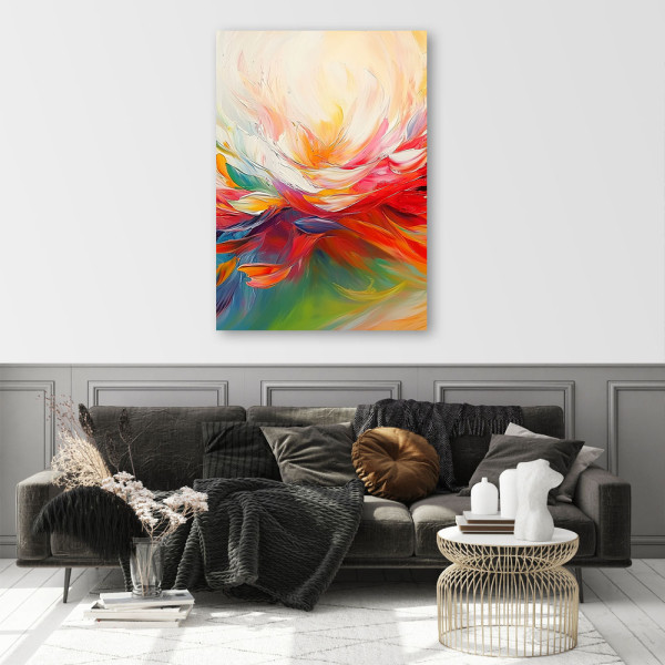 Feeby Obraz na płótnie, Ekspresja Kolorów Abstrakcja 40x60