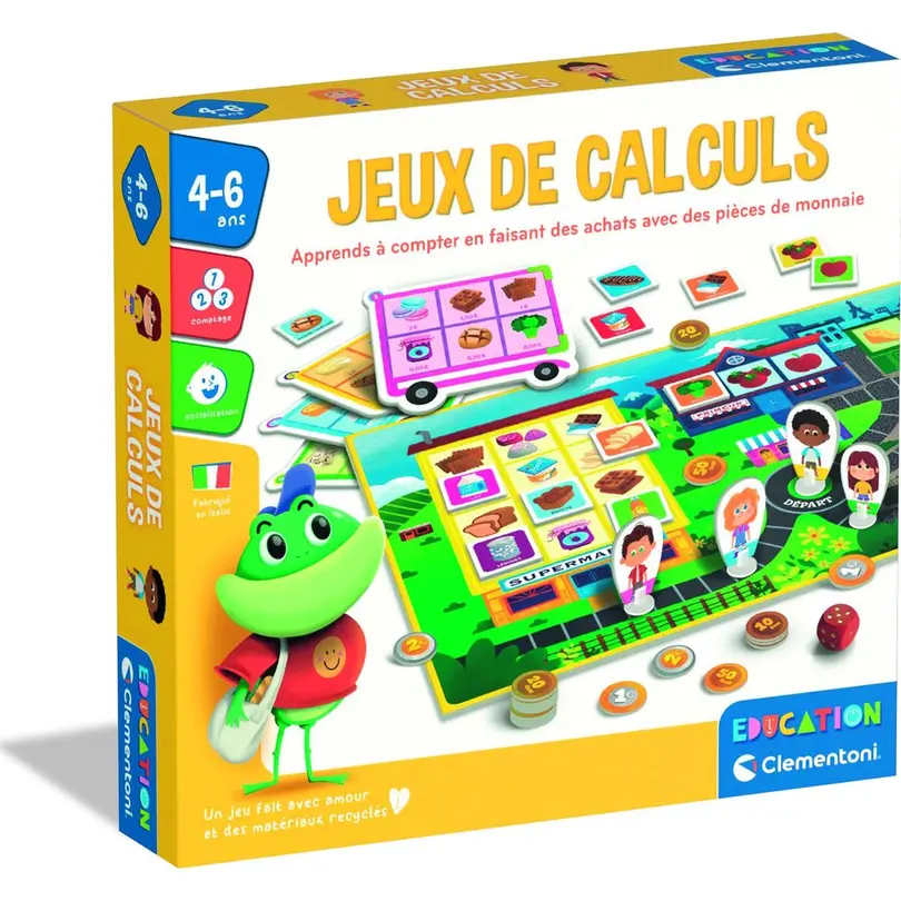 Lernspiel Jeux de calculs