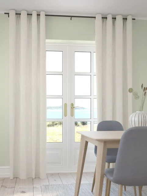 Gardin TOTAK 1x140x300 fløjl beige