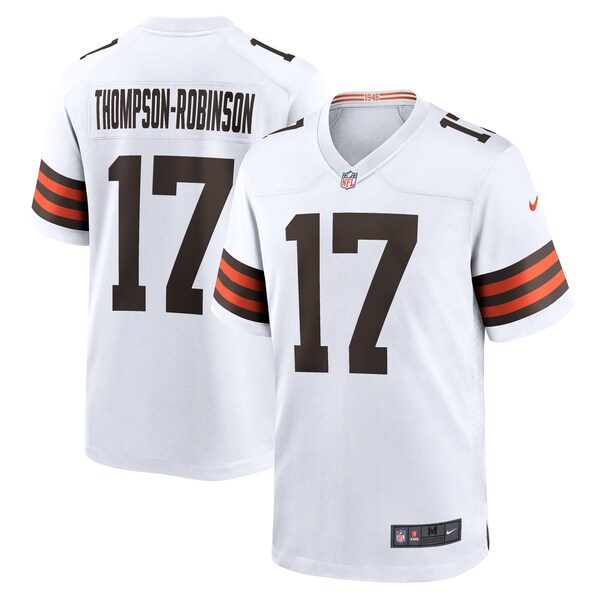 Dorian Thompson-Robinson Cleveland Browns Nike  Game Jersey -  White/Brown