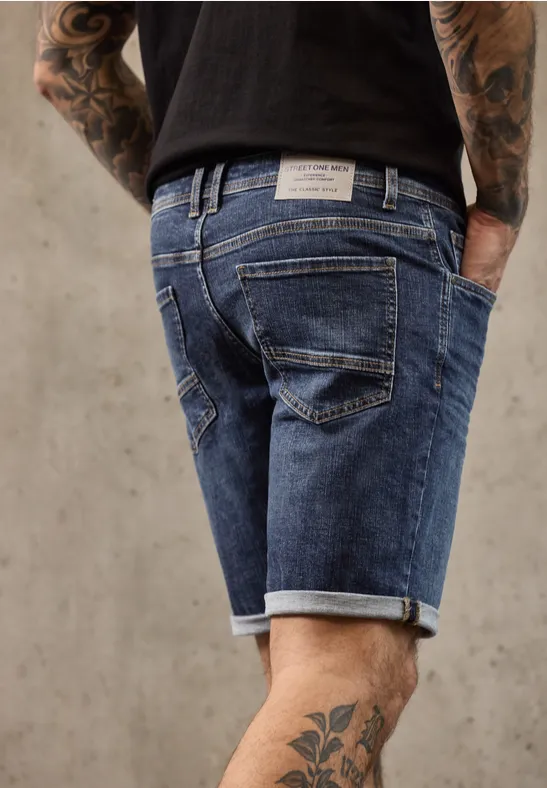 Jeansshorts im Regular Fit