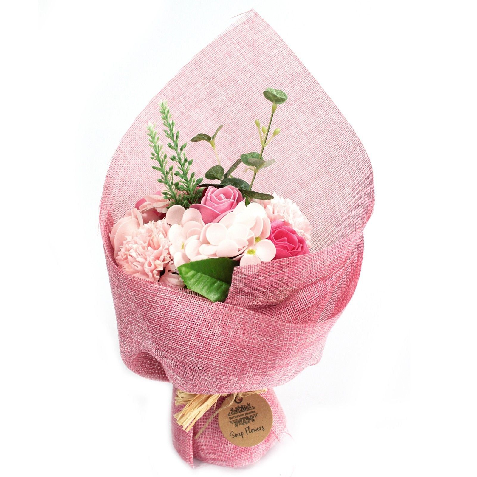 Serenityy Serenityy Pink Standing Soap Flower Bouquet - Gift-Ready