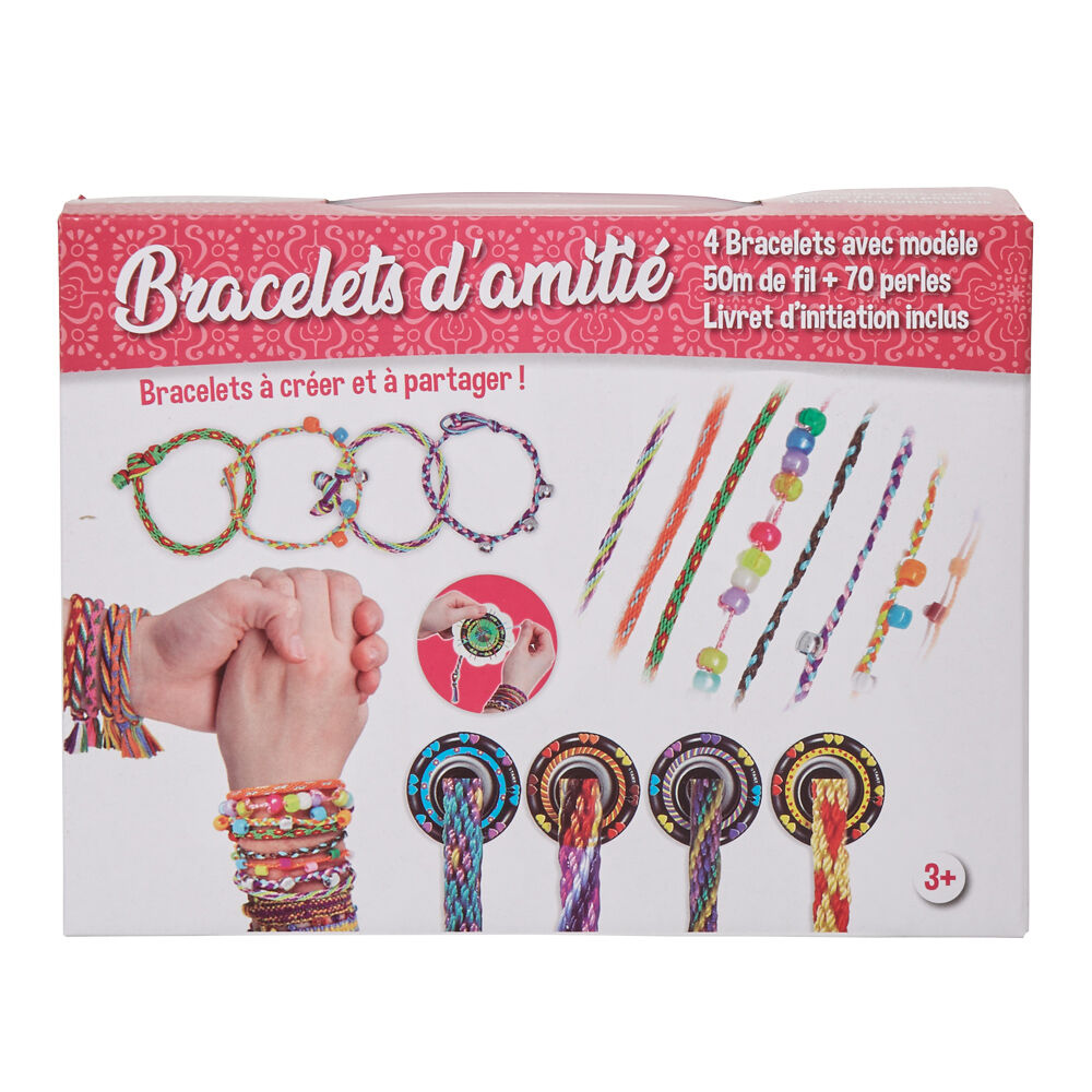 Kit création bracelet d'amitié x 4