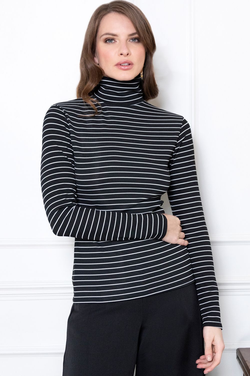 Hot Squash Turtle Neck Top