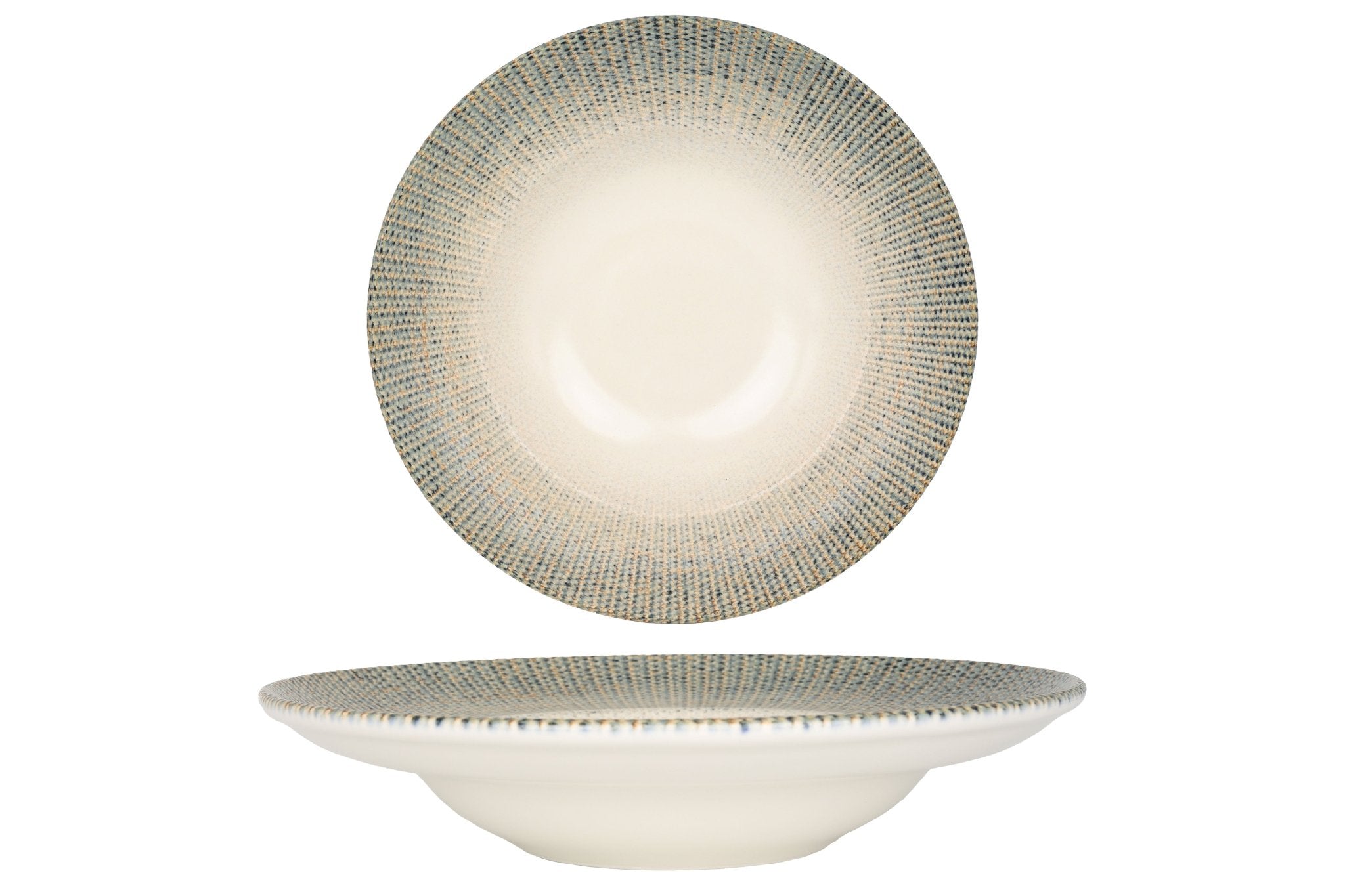 Bonna Pastabord - Sway - Porselein - 27 cm (450cc) - set van 2