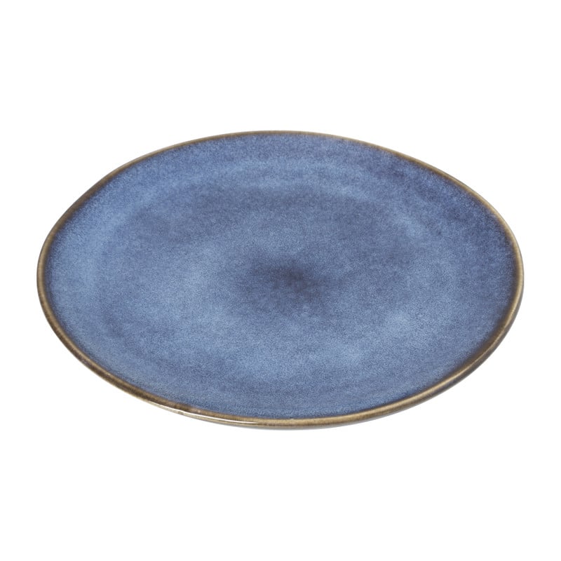 Gebaksbordje Toscane - donkerblauw - &Oslash;15.5 cm