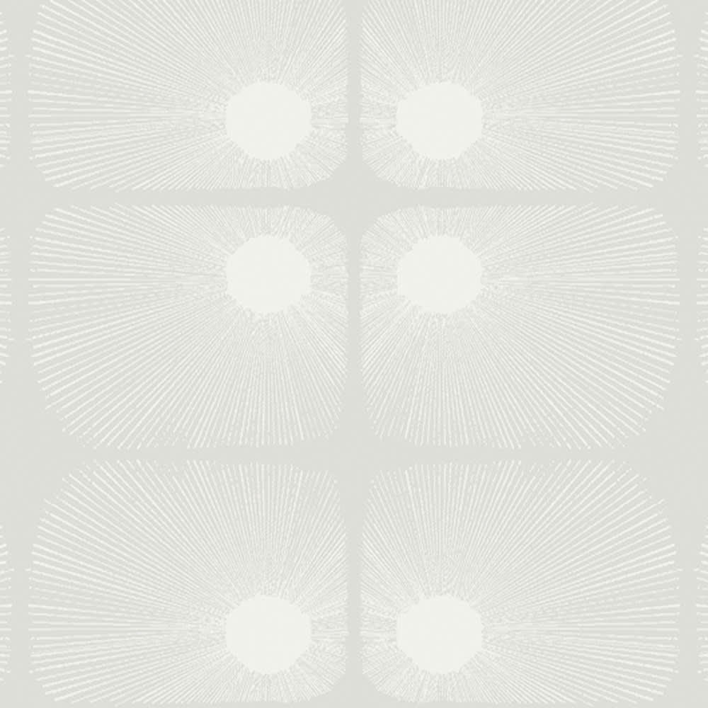 MILLE SOLEILS NUAGE - Serviette antitache déperlant métis lin & coton gris 48X48