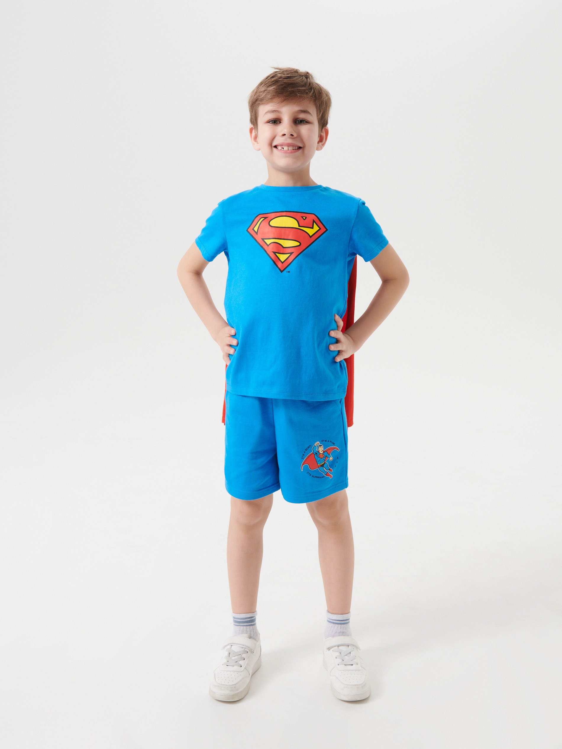 Komplet dzianinowy Superman