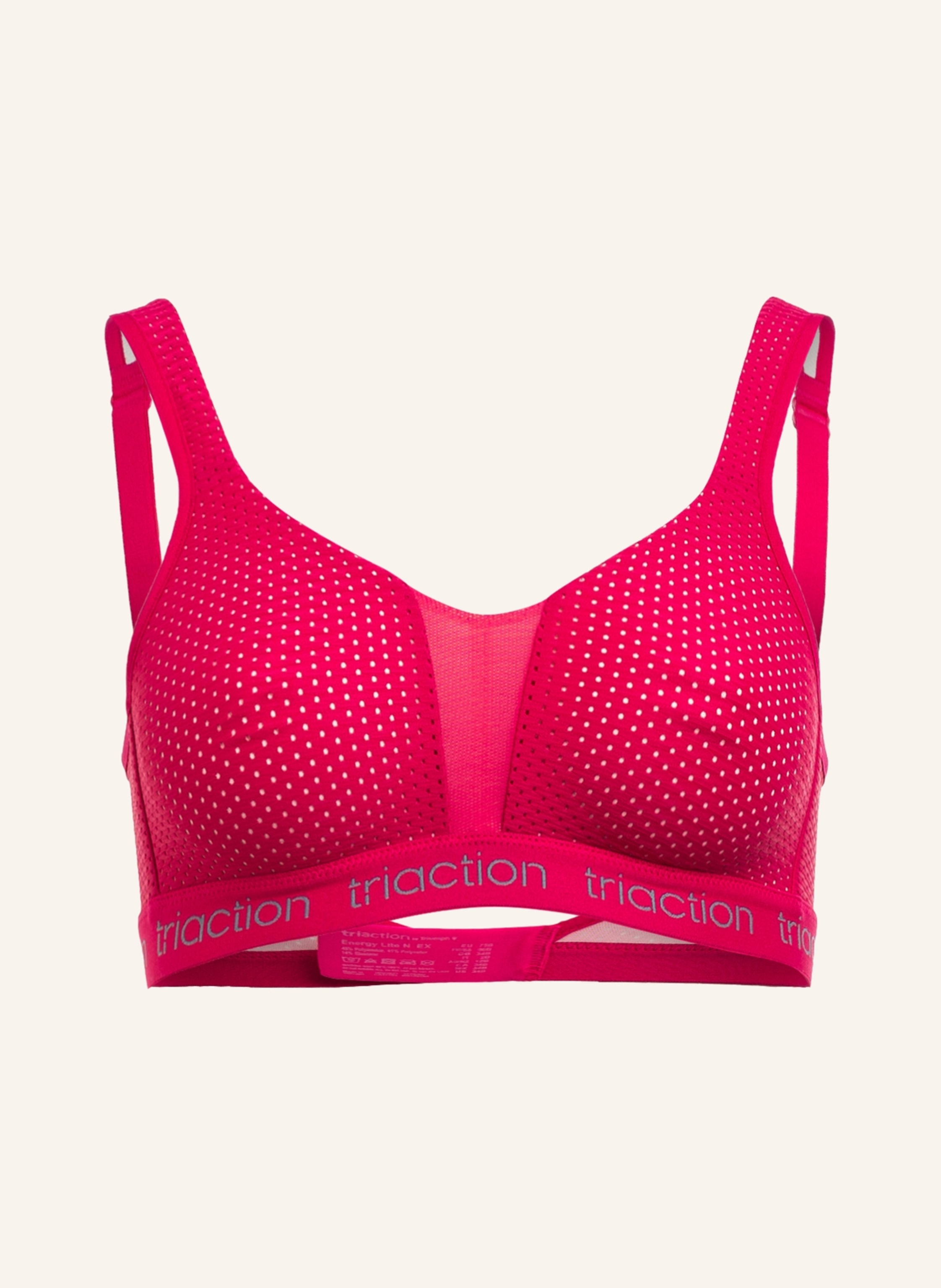 Triumph Sport-BH TRIACTION ENERGY LITE mit Mesh
