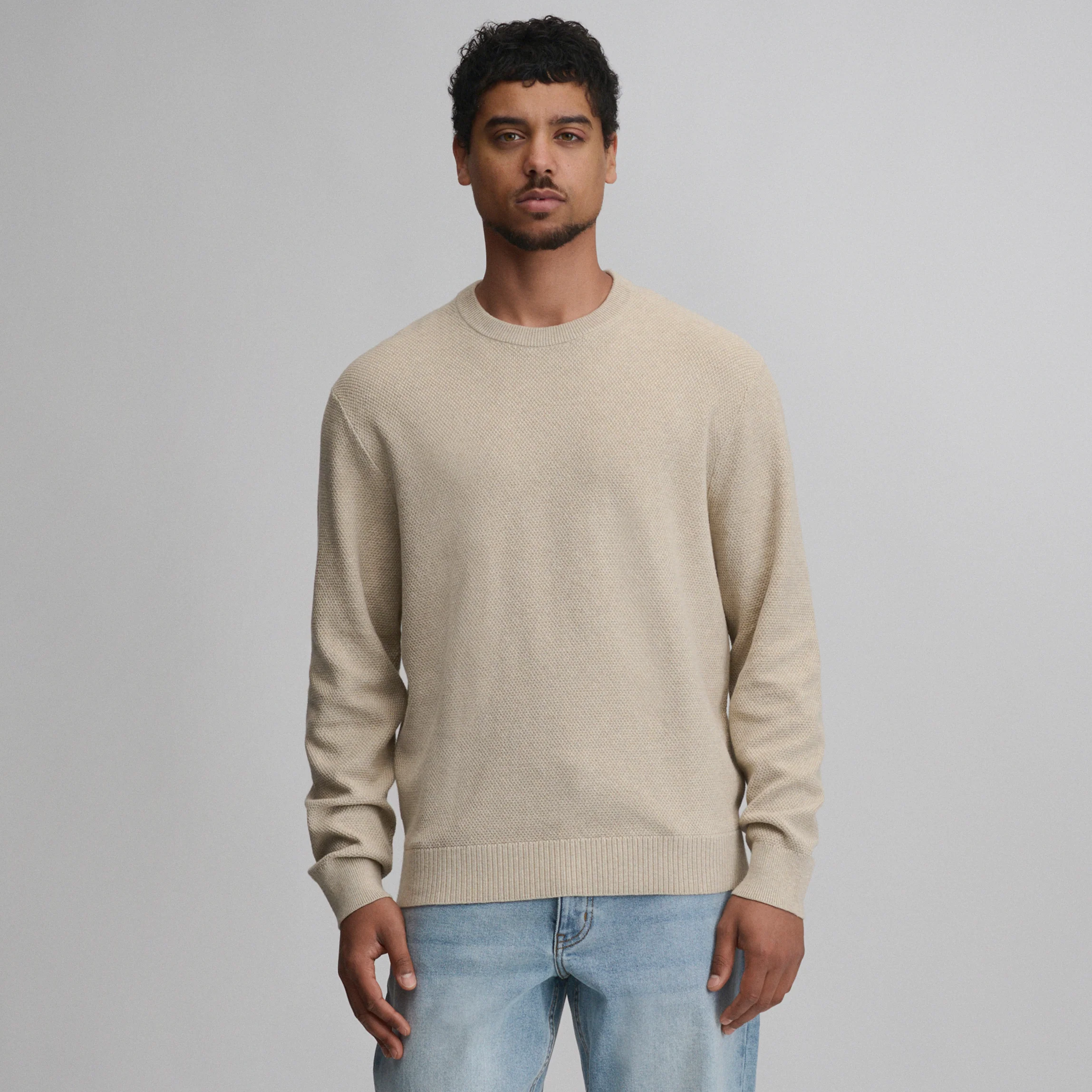 Men's Classic Crew Solid Sweater