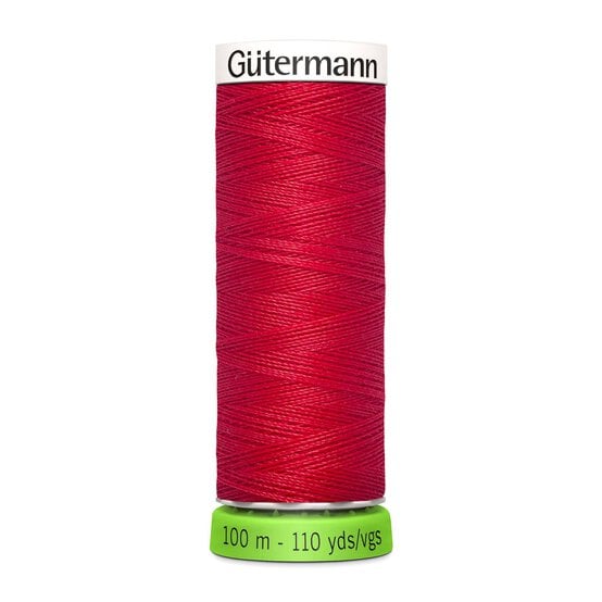 Gutermann Red Sew All Recycled rPET Thread 100m (156)