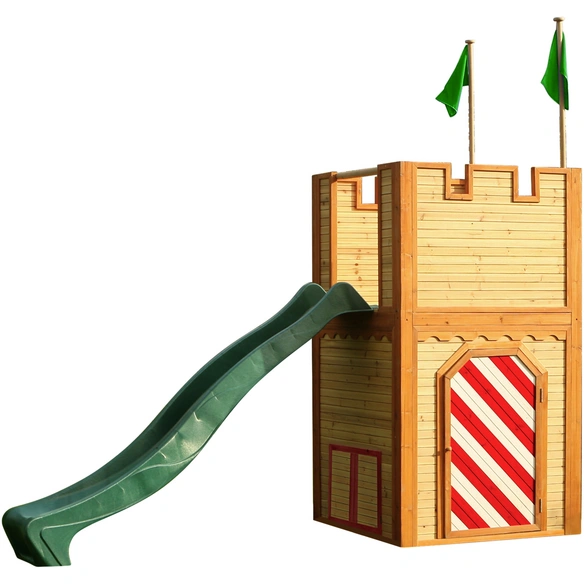 Kinderspielhaus »Arthur«, BxHxT: 319 x 195 x 110 cm, Holz, braun