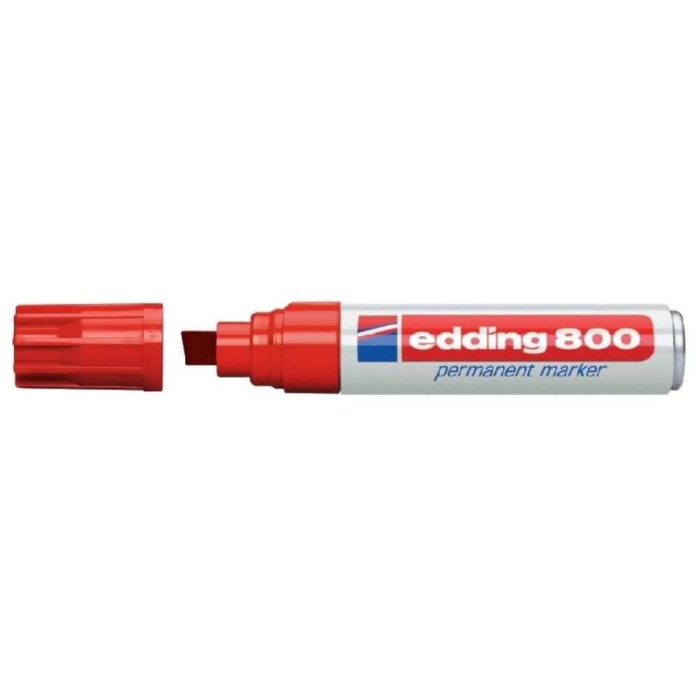 MARKERINGSTUSJ 800 EDDING PERMANENT RØD