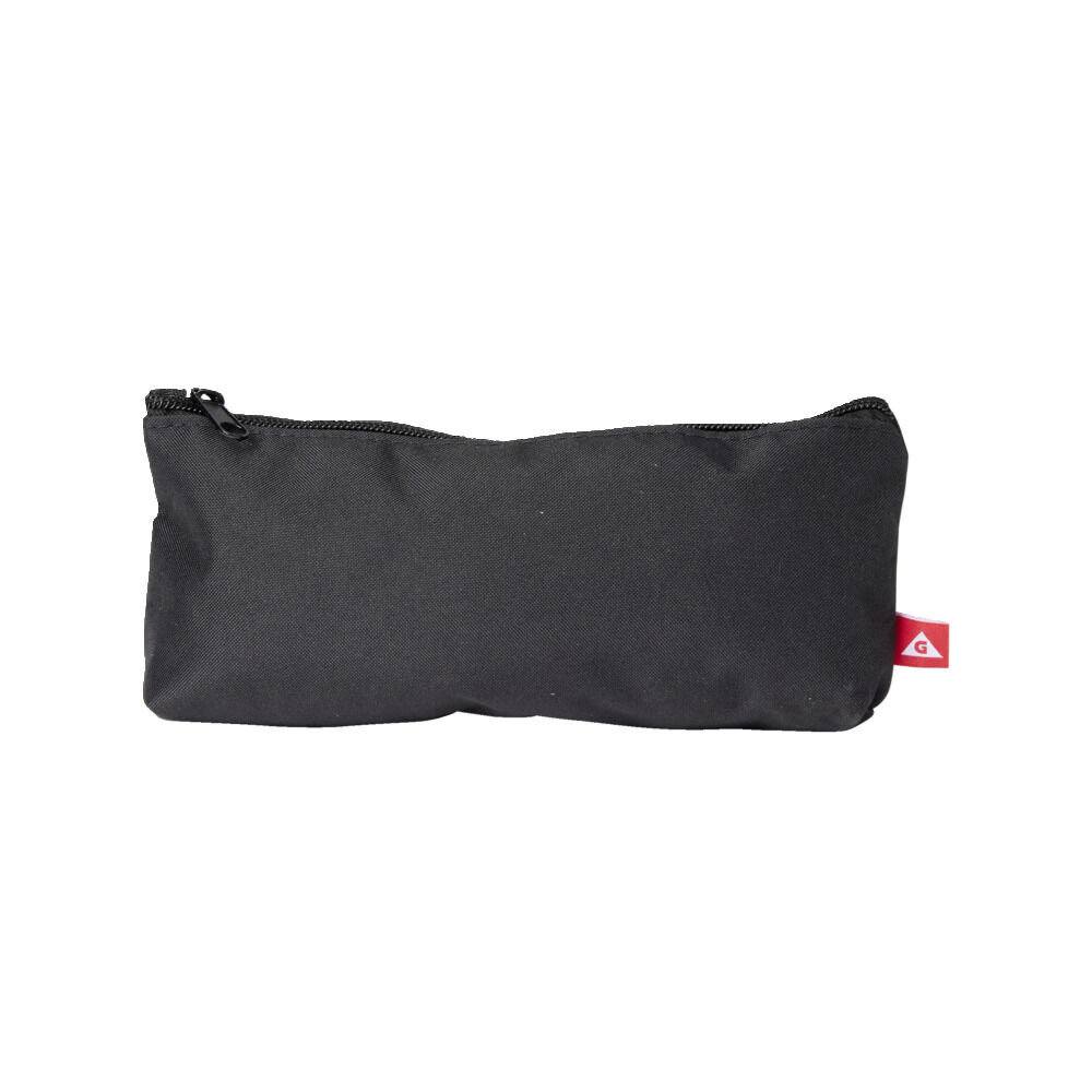 Trousse d'école 21x1,5x9cm polyester noir