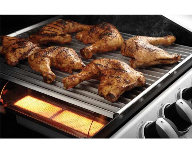Ziegler & Brown Turbo Elite 5 Burner on Cart