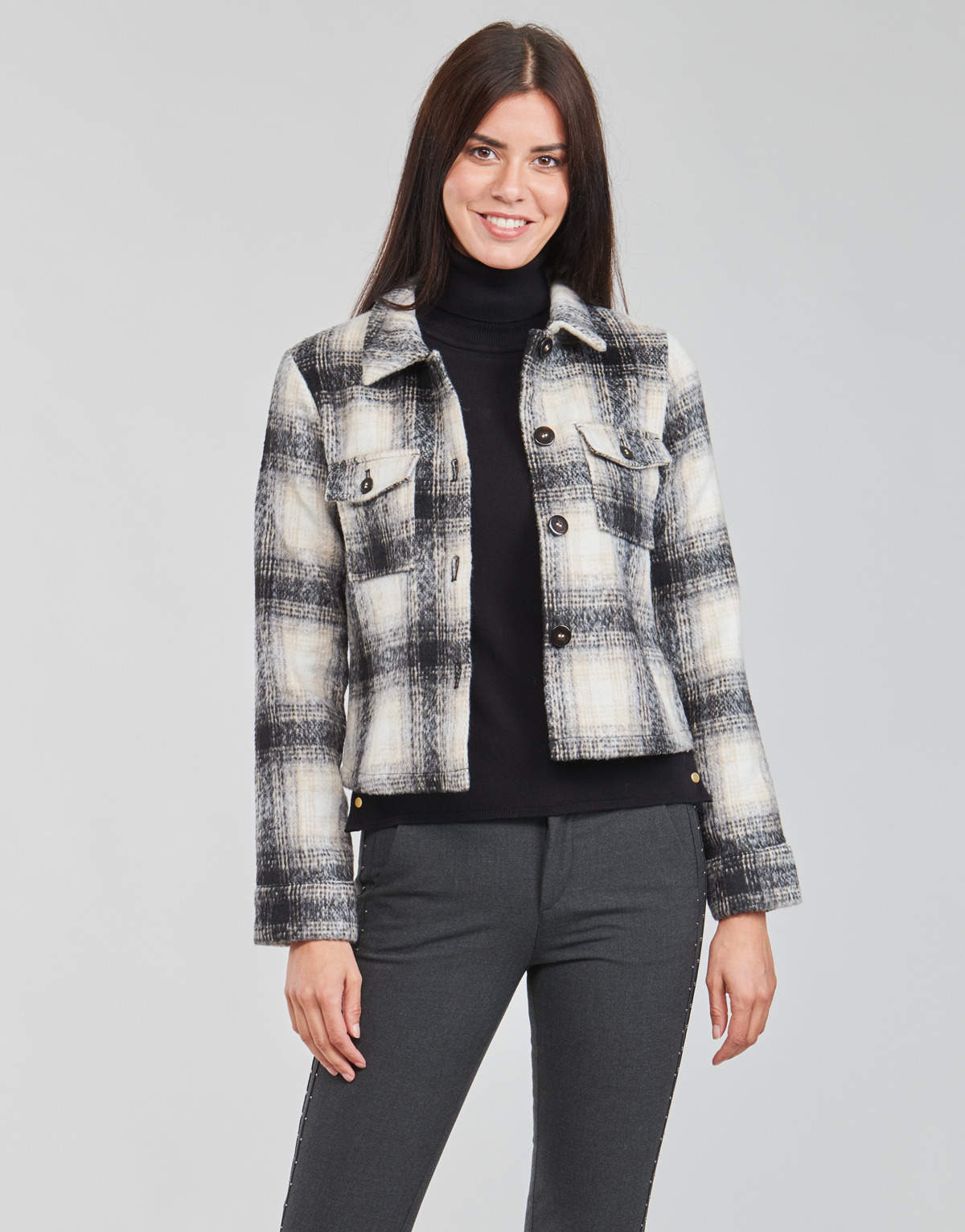 Only - ONLLOU - Ecru / Black