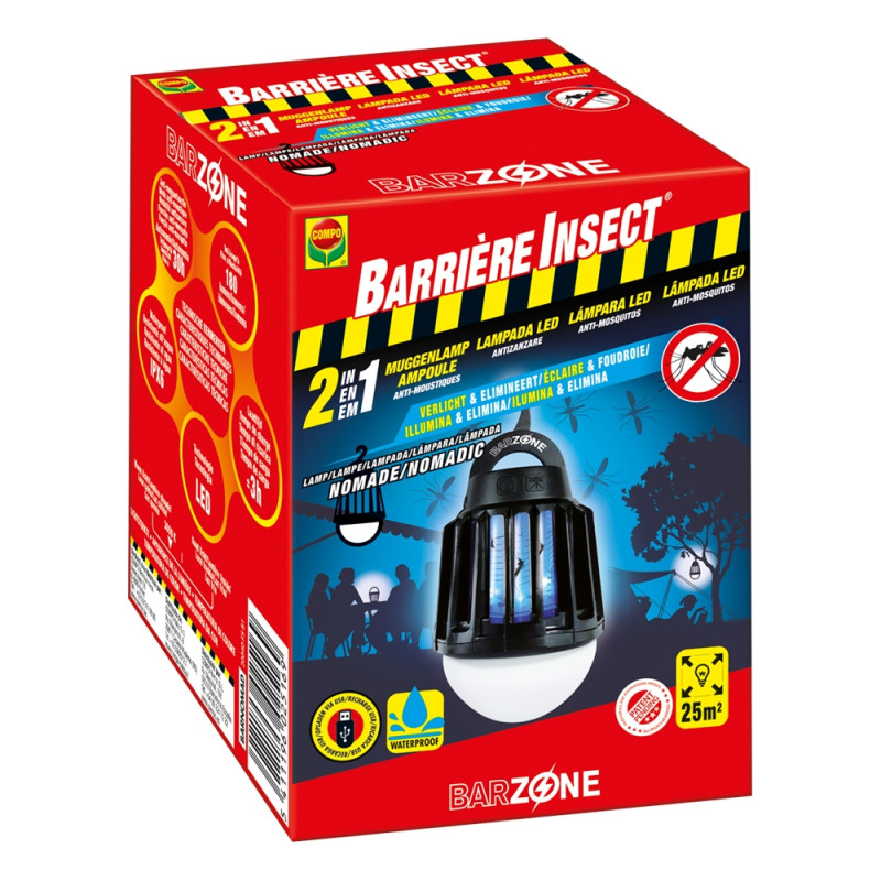 Ampoule anti-insecte volant COMPO