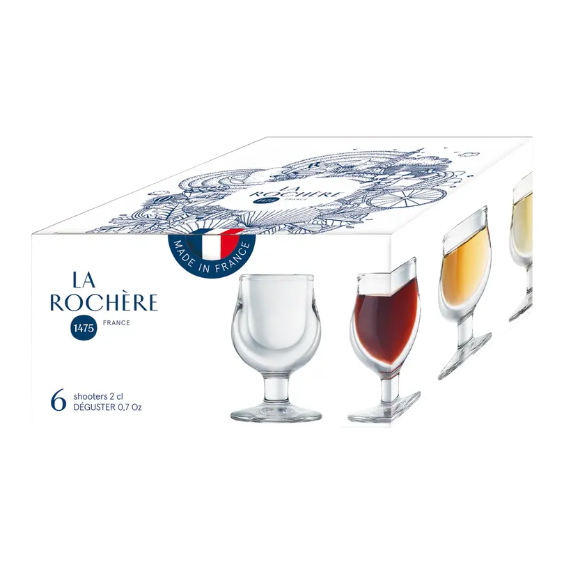 Schnapsglas-Set 6-teilig Deguster