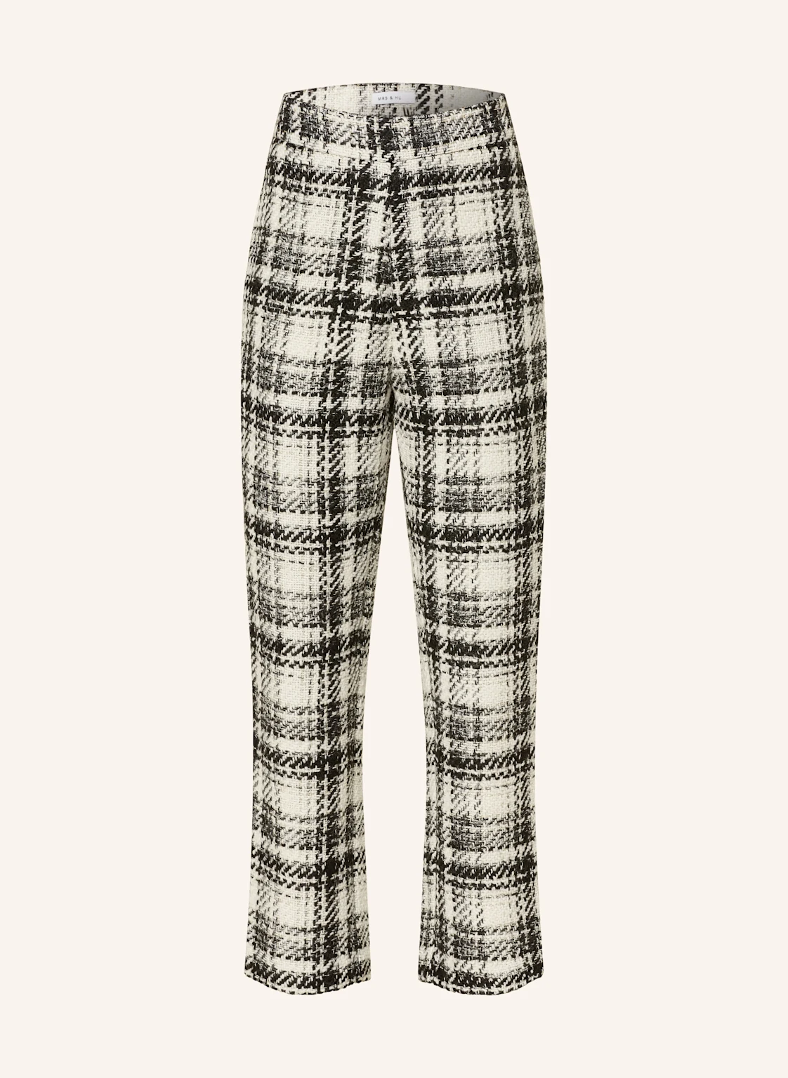 MRS & HUGS Marlenehose aus Tweed