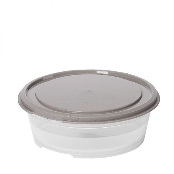Boite plastique alimentaire ronde de 0,3 à 0,6 litre - 0,3 Litre