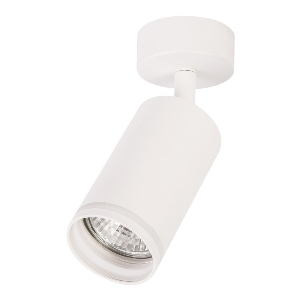 Spot okrągły biały PIPE 1xGU10x10W wym:16,5x6x6cm IP20 Milagro