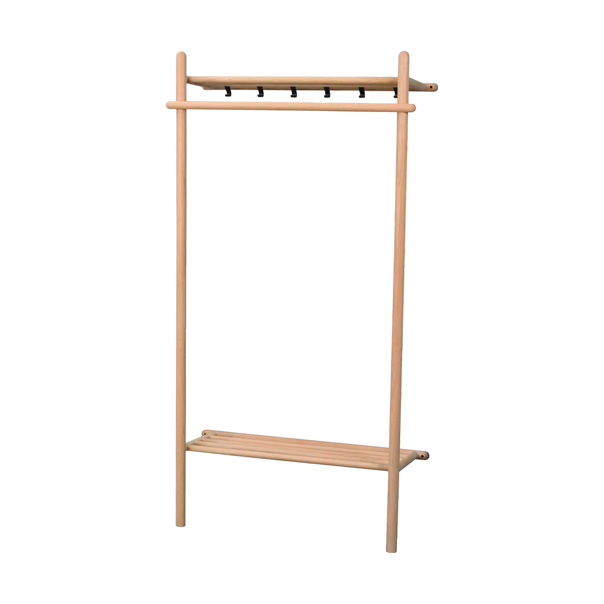 Rowico Home Milford Eikenhouten Kledingrek Naturel Eiken
