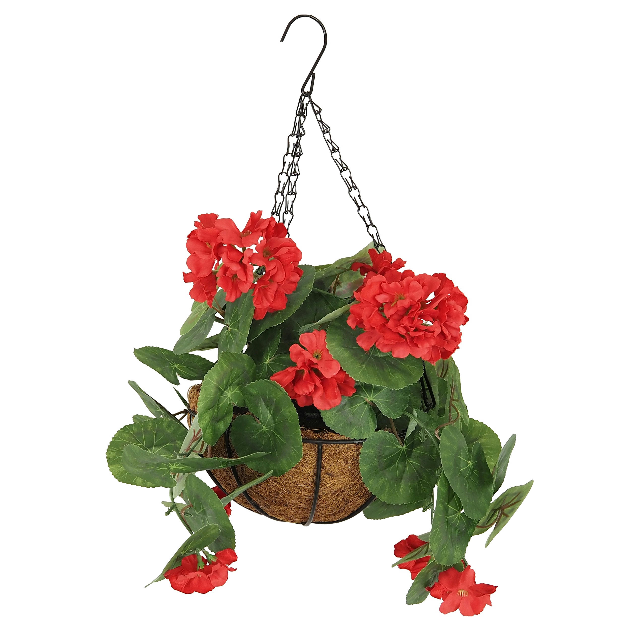 - Geranium artificiel suspension 35cm