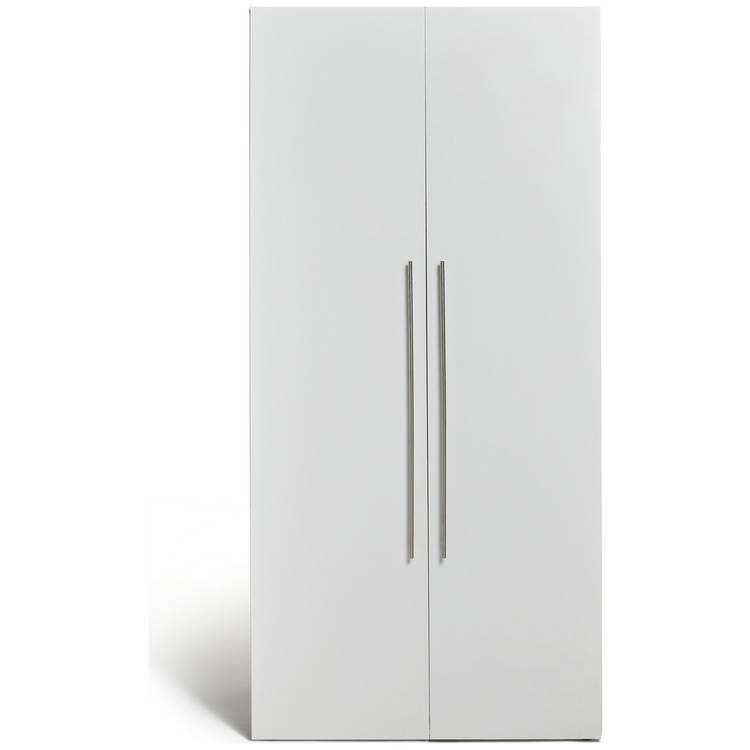 Habitat Atlas 2 Door Tall Wardrobe - White