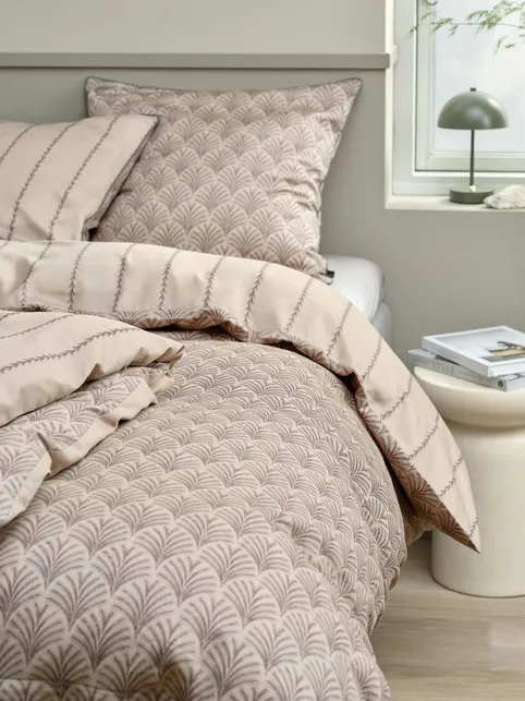 Sengetøj AMANDA satin 140x200 beige