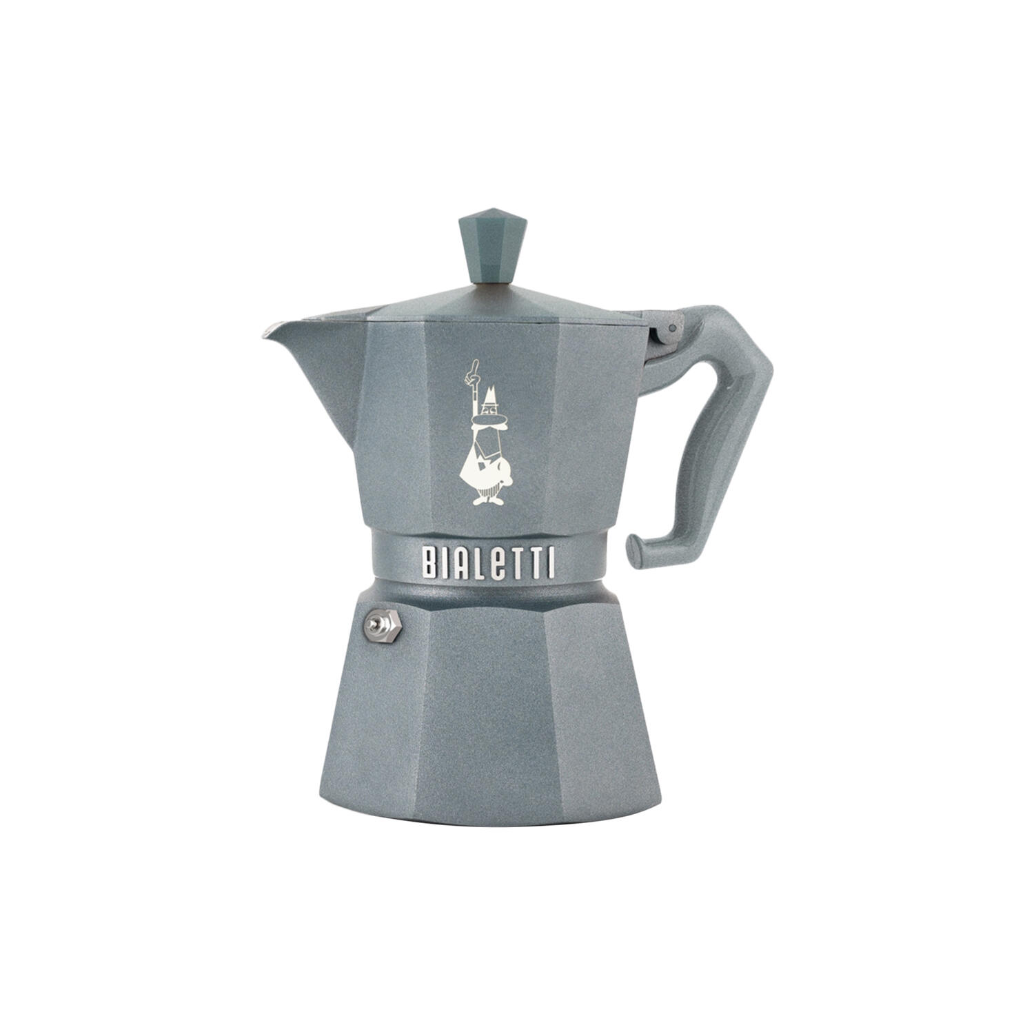 Moka Exclusive Full Induction espressokande 3 kopper, gr&aring;