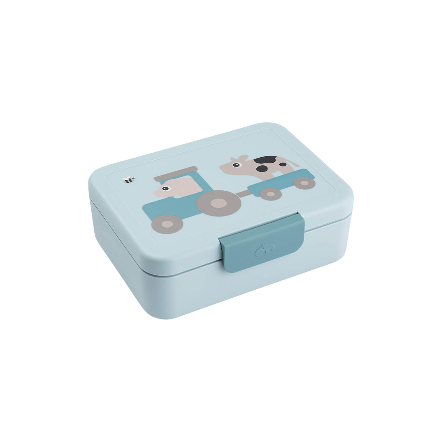 Tiny Farm madkasse m/opdeler, blue