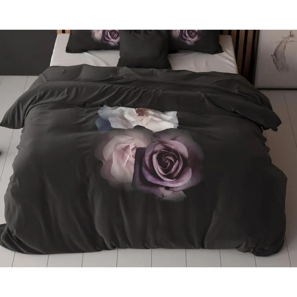 Dekbedovertrek Midnight Rose 240x220 �?Zacht & Ademend �?Incl. 2 Kussenslopen